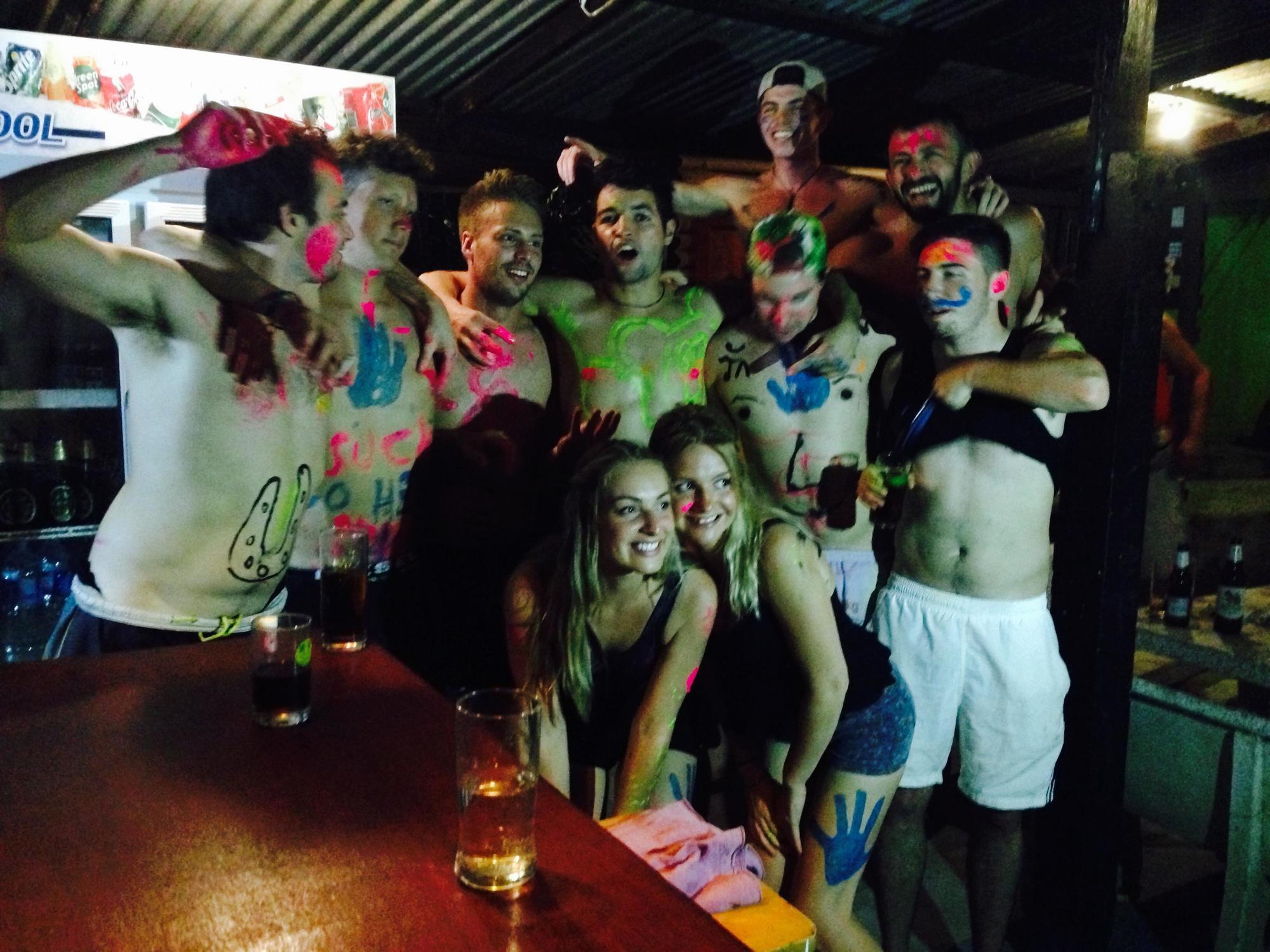 Bamboozle Hostel Haad Rin Bagian luar foto